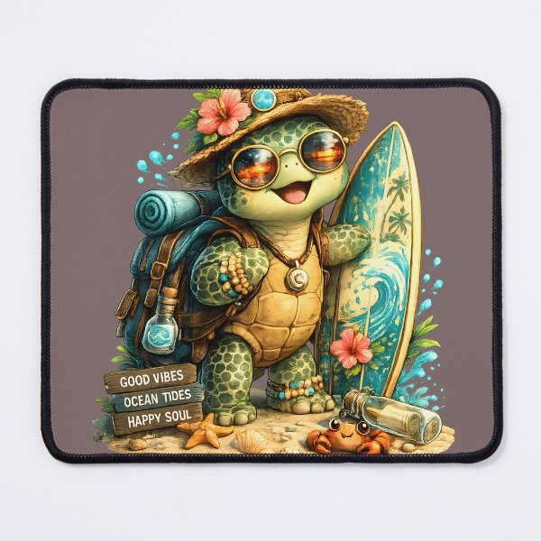 Item preview, Cute Sea Turtle Summer Adventure designed and sold by Nixora.