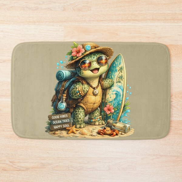 Item preview, Cute Sea Turtle Summer Adventure designed and sold by Nixora.