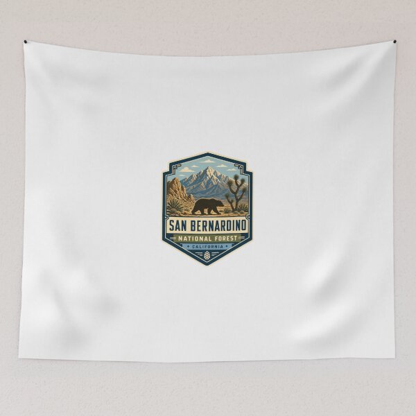 Item preview, San Bernardino National Forest California Outdoor Adventure Hiking Camping Souvenir designed and sold by Simsimah26Parks.