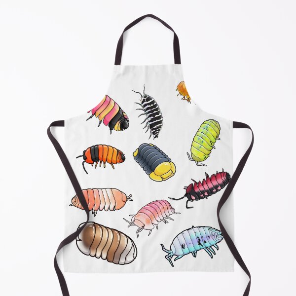 Item preview, Kawaii Colorful Isopods Collection - Cute Cubaris Woodlouse designed and sold by Neurospicy Trolls.