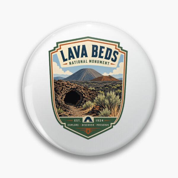 Item preview, Lava Beds National Monument Est 1924 National Park Visitor Travel Souvenir Explore Discover Preserve designed and sold by Simsimah26Parks.