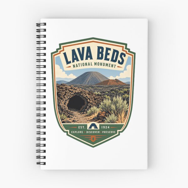 Item preview, Lava Beds National Monument Est 1924 National Park Visitor Travel Souvenir Explore Discover Preserve designed and sold by Simsimah26Parks.