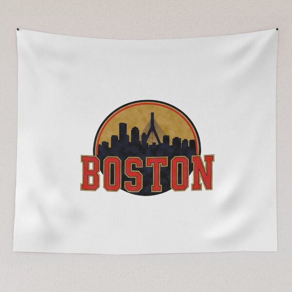 Item preview, Boston Skyline Vintage Badge designed and sold by ReginaSeidman.