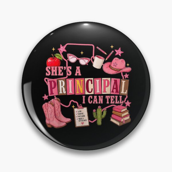 Item preview, Shes A Principal I Can Tell Cowgirl Teacher Back to School designed and sold by hemagamo.
