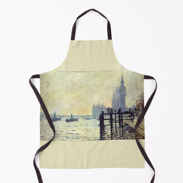 Item preview, The Thames Below Westminster Claude Monet painting designed and sold by ArtUnova.