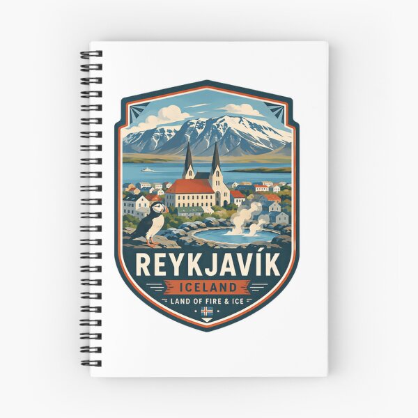 Item preview, Reykjavík Iceland Land Of Fire & Ice Travel Vacation Tourist designed and sold by Simsimah26Parks.