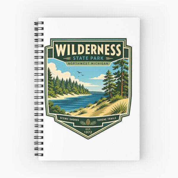Item preview, Wilderness State Park Northwest Michigan Scenic Shores Serene Trails designed and sold by Simsimah26Parks.