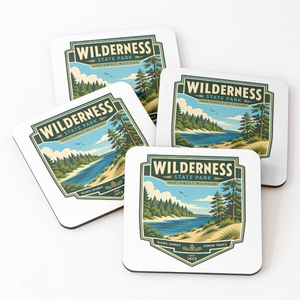Item preview, Wilderness State Park Northwest Michigan Scenic Shores Serene Trails designed and sold by Simsimah26Parks.