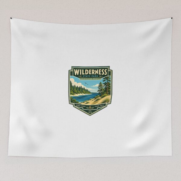 Item preview, Wilderness State Park Northwest Michigan Scenic Shores Serene Trails designed and sold by Simsimah26Parks.