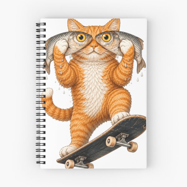 Item preview, Skateboarding Cat designed and sold by ryanapples2.
