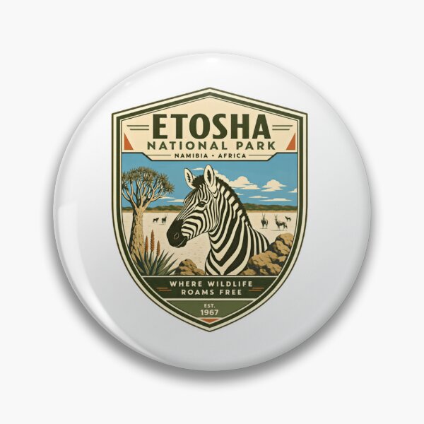Item preview, Etosha National Park Namibia Africa Wildlife Safari Travel Adventure designed and sold by Simsimah26Parks.