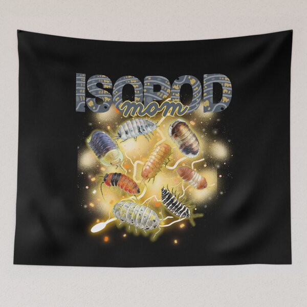 Item preview, Isopod Mom - Retro Bootleg Pet Isopod Keeper Gift designed and sold by Neurospicy Trolls.