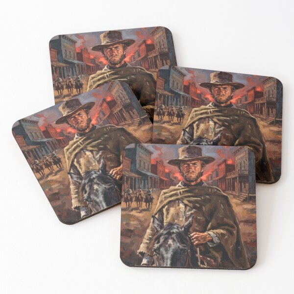 Item preview, High Plains Drifter Western Fine Art Tribute designed and sold by Art's Diner.