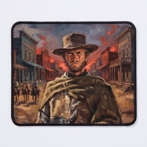 Item preview, High Plains Drifter Western Fine Art Tribute designed and sold by Art's Diner.