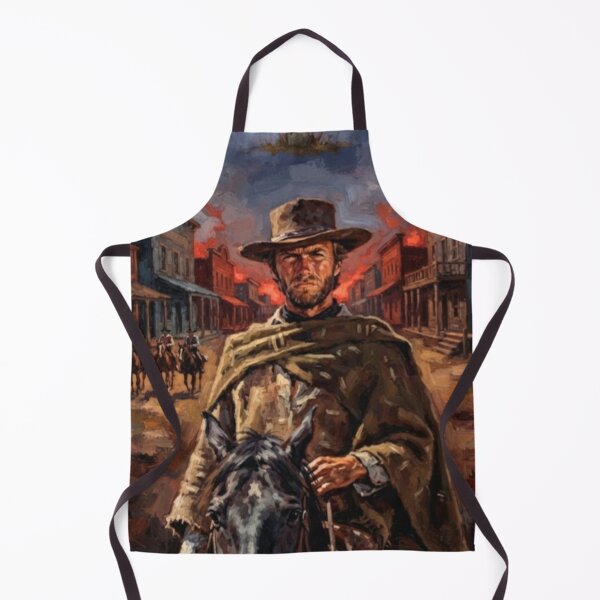Item preview, High Plains Drifter Western Fine Art Tribute designed and sold by Art's Diner.