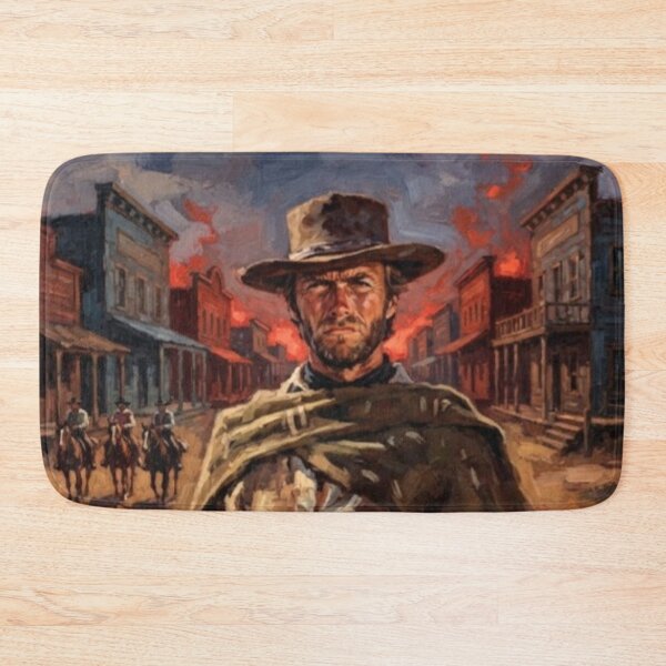 Item preview, High Plains Drifter Western Fine Art Tribute designed and sold by Art's Diner.