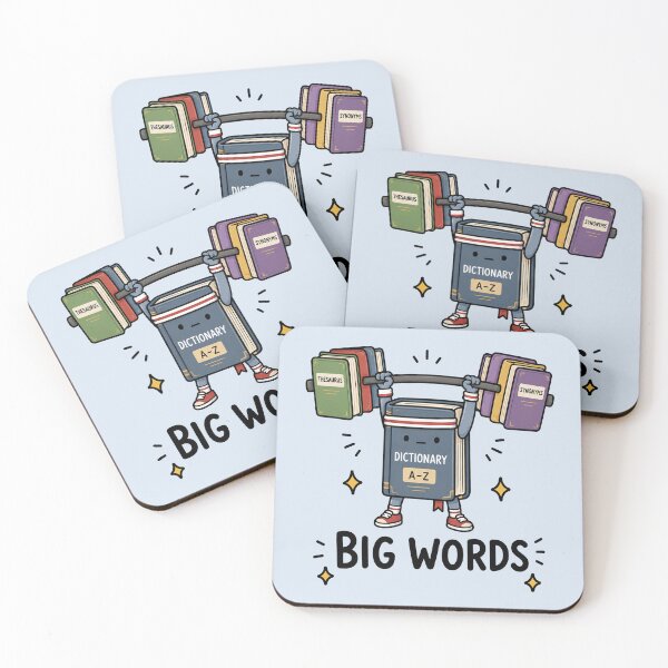 Item preview, Big Words Dictionary Teacher Humor designed and sold by MonkiFlipp.