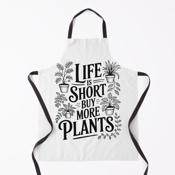 Item preview, Life Is Short Buy More Plants designed and sold by Frank Ring.