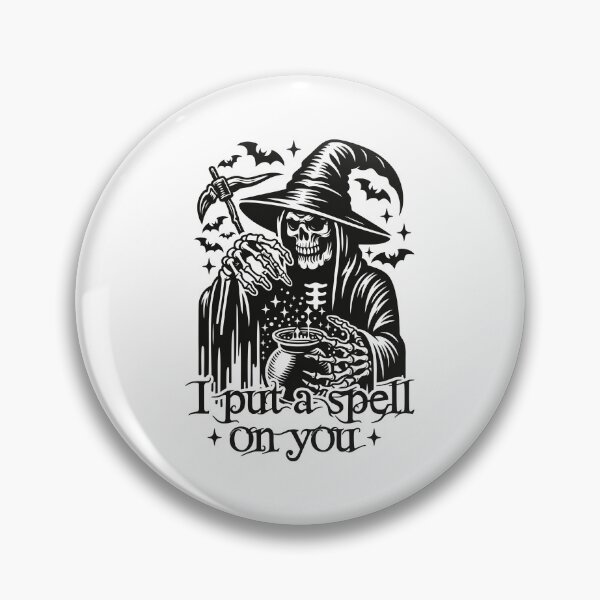 Item preview, I Put a Spell on You Skeleton Witch designed and sold by Sed94.