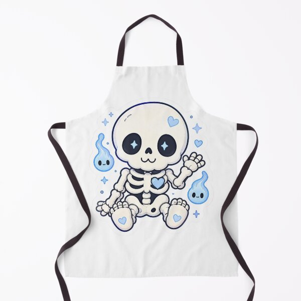 Item preview, Skelly Cutie – Cute Pastel Skeleton Sticker designed and sold by Cerys-GS.
