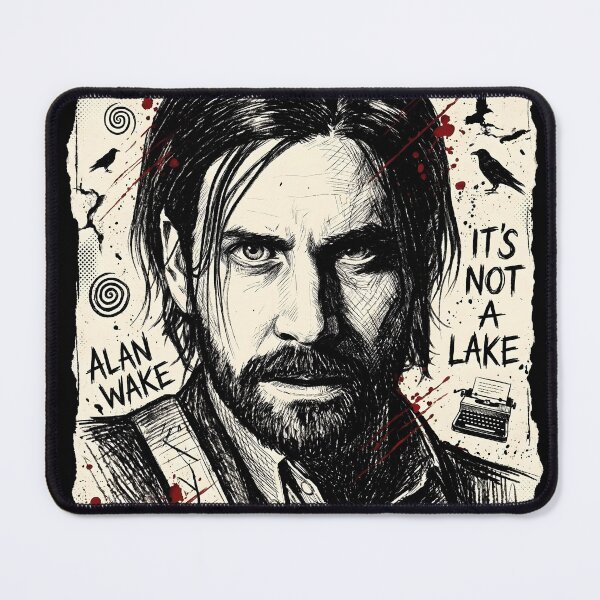 Item preview, Alan Wake Alan Wake 2 Grunge Video Game Streetwear Tee designed and sold by Senpaiwaves.