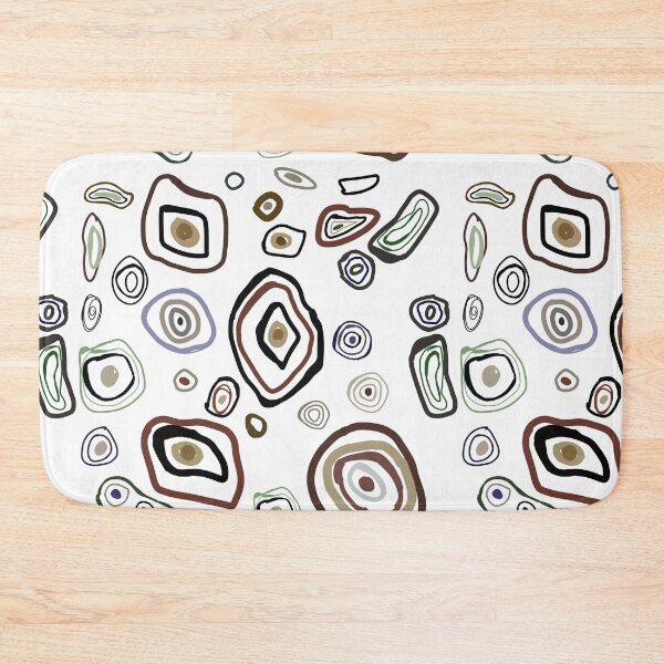 Item preview, Abstract Organic Shapes Pattern designed and sold by SK ArtNest.