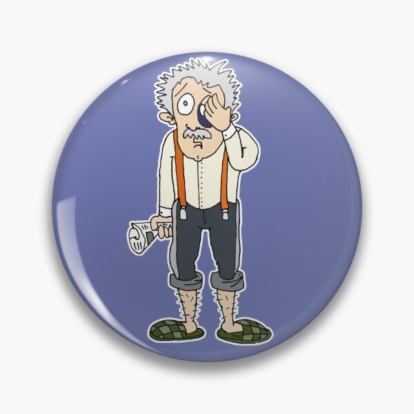 Item preview, Bad Day Grandpa Sticker | Rough Morning Cartoon & Funny Old Man Decal designed and sold by MyxaART.