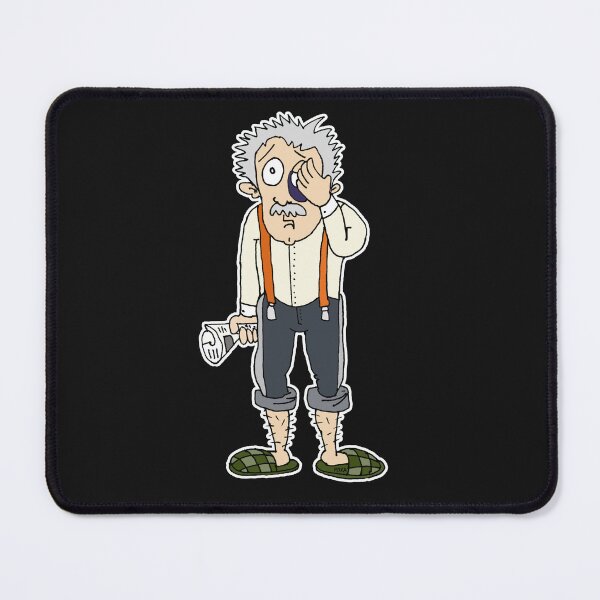 Item preview, Bad Day Grandpa Sticker | Rough Morning Cartoon & Funny Old Man Decal designed and sold by MyxaART.
