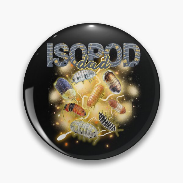 Item preview, Isopod Dad Retro Bootleg - Funny Pet Isopod Keeper Gift designed and sold by Neurospicy Trolls.