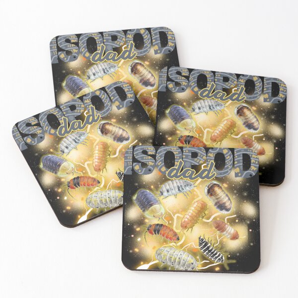 Item preview, Isopod Dad Retro Bootleg - Funny Pet Isopod Keeper Gift designed and sold by Neurospicy Trolls.