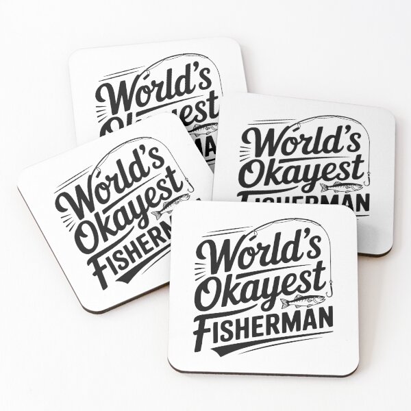 Item preview, World's Okayest Fisherman designed and sold by Frank Ring.