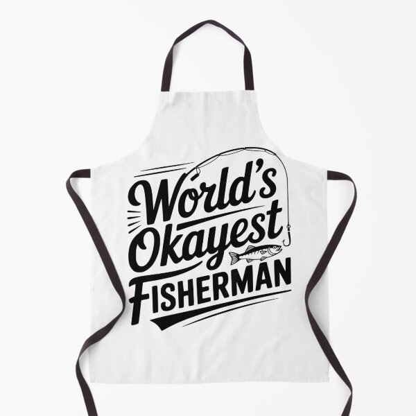 Item preview, World's Okayest Fisherman designed and sold by Frank Ring.