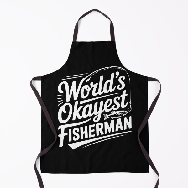 Item preview, World's Okayest Fisherman designed and sold by Frank Ring.