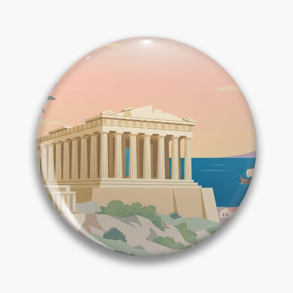 Item preview,  Visit Athens Acropolis Minimalist designed and sold by gerardimedina.