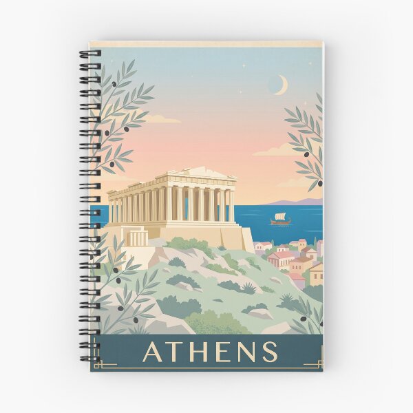 Item preview,  Visit Athens Acropolis Minimalist designed and sold by gerardimedina.