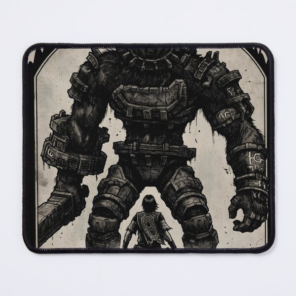 Item preview, Wander And A Colossus Shadow of the Colossus Gothic Gaming Graphic Tee designed and sold by Senpaiwaves.
