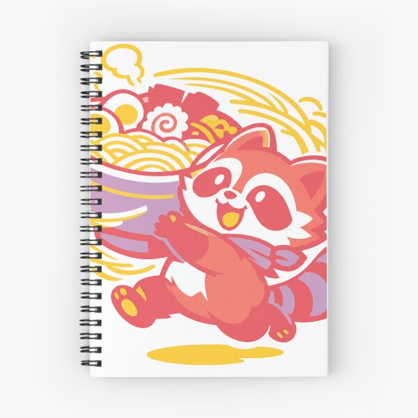 Item preview, Kawaii Tanuki Carrying Giant Ramen Bowl Japanese Foodie Sticker designed and sold by kawaii animal store (in Japan).