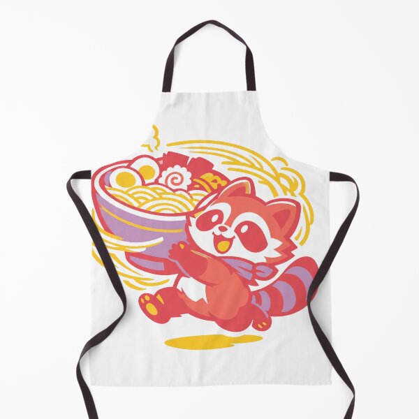 Item preview, Kawaii Tanuki Carrying Giant Ramen Bowl Japanese Foodie Sticker designed and sold by kawaii animal store (in Japan).