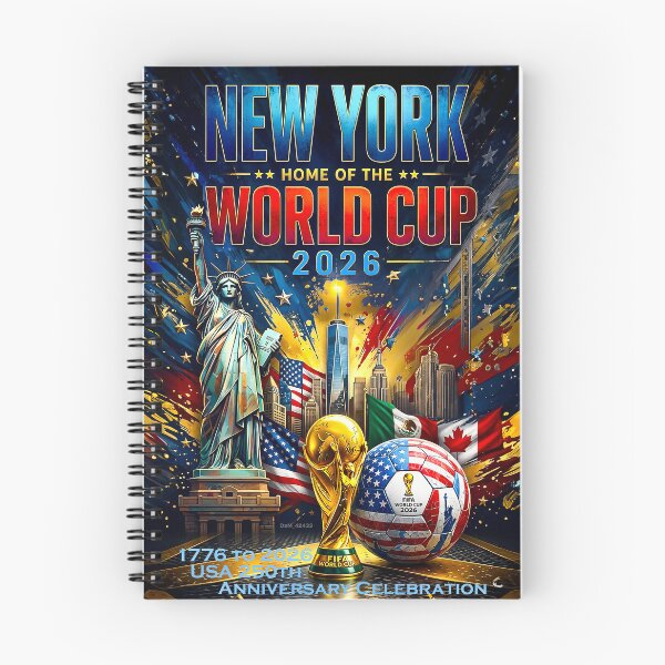 Item preview, NEW YORK - Home of the Football World Championship - 250th USA Anniversary Celebration 1776 to 2026 designed and sold by DBM Photo Art 1.