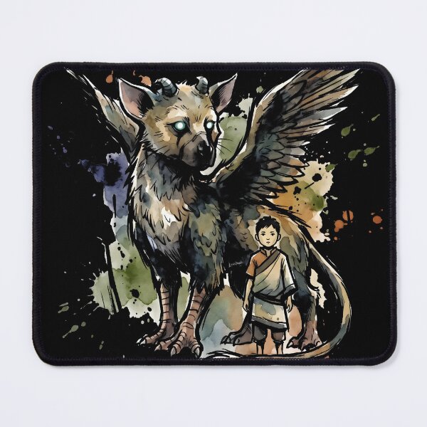 Item preview, Trico The Last Guardian Ink Video Game Streetwear Tee designed and sold by Senpaiwaves.