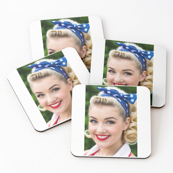 Item preview, Fashion - Glamorous Young Woman, Nostalgic Aesthetic of the Fifties designed and sold by Beat-It.