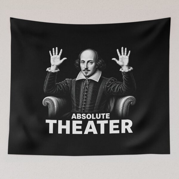 Item preview, Shakespeare – Absolute Theater Meme designed and sold by Fenay Designs.