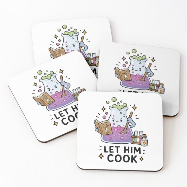 Item preview, Let Him Cook Chemistry Humor designed and sold by MonkiFlipp.