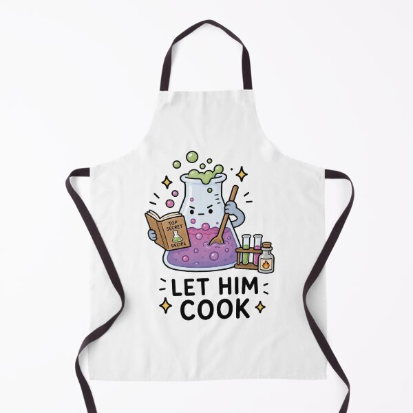 Item preview, Let Him Cook Chemistry Humor designed and sold by MonkiFlipp.
