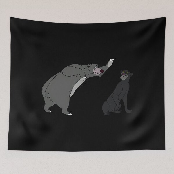 Item preview, Baloo And Bagheera designed and sold by emyene.