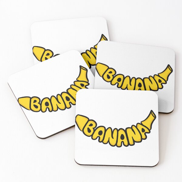 Artikelvorschau, Niedliche Bananen-Schriftzüge, gelbe Frucht-Typografie-Grafik entworfen und verkauft von LYAN-STORE.