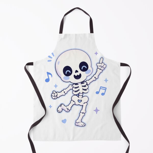Item preview, Dancing Skelly Cutie – Cute Pastel Skeleton Sticker designed and sold by Cerys-GS.