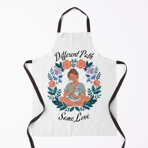 Item preview, Different Path Same Love - Pumping Mom Boho Floral Wreath designed and sold by Neurospicy Trolls.