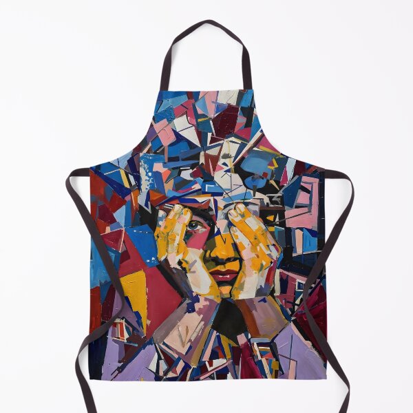Item preview, Colorful Modern Face Portrait designed and sold by Erlin Rudho.