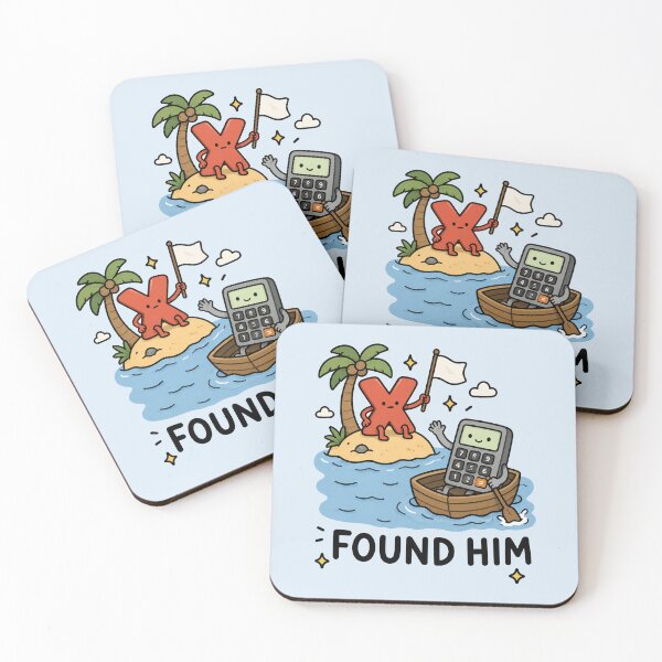 Item preview, Found Him Math Humor designed and sold by MonkiFlipp.